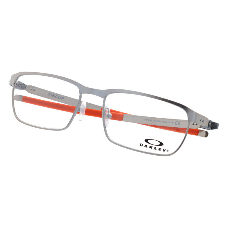 オークリー 眼鏡 フレーム OAKLEY メガネ TINCUP ティンカップ OX3184-0854 54 レギュラーフィット(調整可能ノーズパッド) スクエア型 メンズ レディース 度付き 度なし 伊達 ダテ めがね 老眼鏡 サングラス ラッピング無料