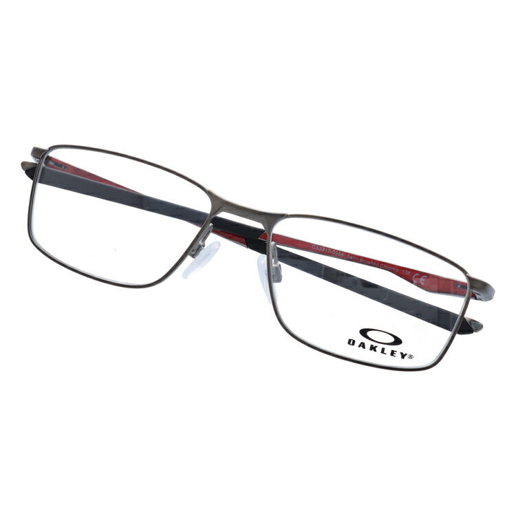 オークリー 眼鏡 フレーム OAKLEY メガネ SOCKET 5.0 ソケット5.0 OX3217-0355 55 レギュラーフィット(調整可能ノーズパッド) スクエア型 メンズ レディース 度付き 度なし 伊達 ダテ めがね 老眼鏡 サングラス ラッピング無料