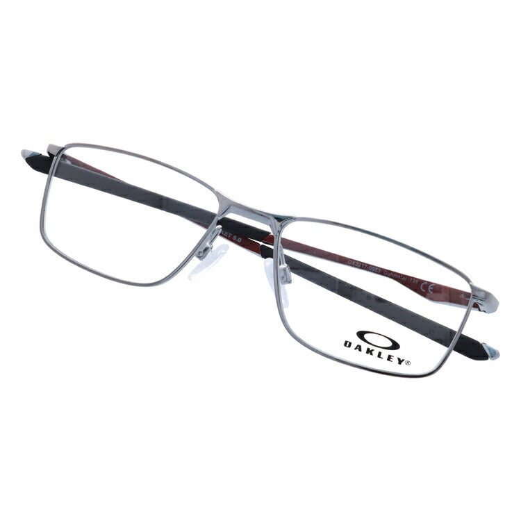 オークリー 眼鏡 フレーム OAKLEY メガネ SOCKET 5.0 ソケット5.0 OX3217-0953 53 レギュラーフィット(調整可能ノーズパッド) スクエア型 メンズ レディース 度付き 度なし 伊達 ダテ めがね 老眼鏡 サングラス ラッピング無料