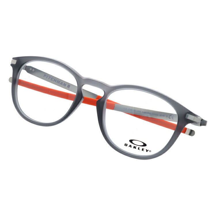 オークリー 眼鏡 フレーム OAKLEY メガネ PITCHMAN R ピッチマンR OX8105-1550 50 レギュラーフィット ウェリントン型 スポーツ メンズ レディース 度付き 度なし 伊達 ダテ めがね 老眼鏡 サングラス ラッピング無料