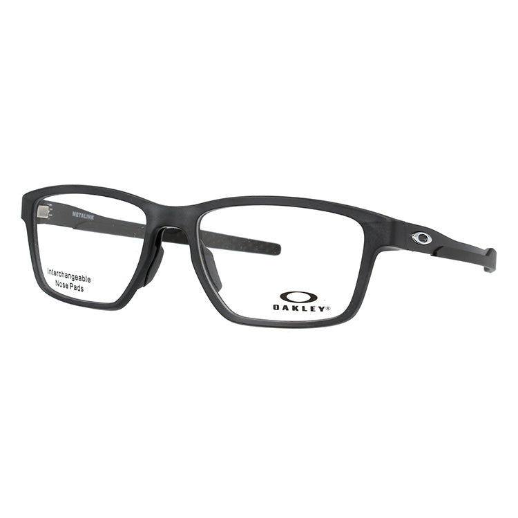 オークリー 眼鏡 フレーム OAKLEY メガネ METALINK メタリンク OX8153-0155 55 レギュラーフィット スクエア型 スポーツ メンズ レディース 度付き 度なし 伊達 ダテ めがね 老眼鏡 サングラス ラッピング無料
