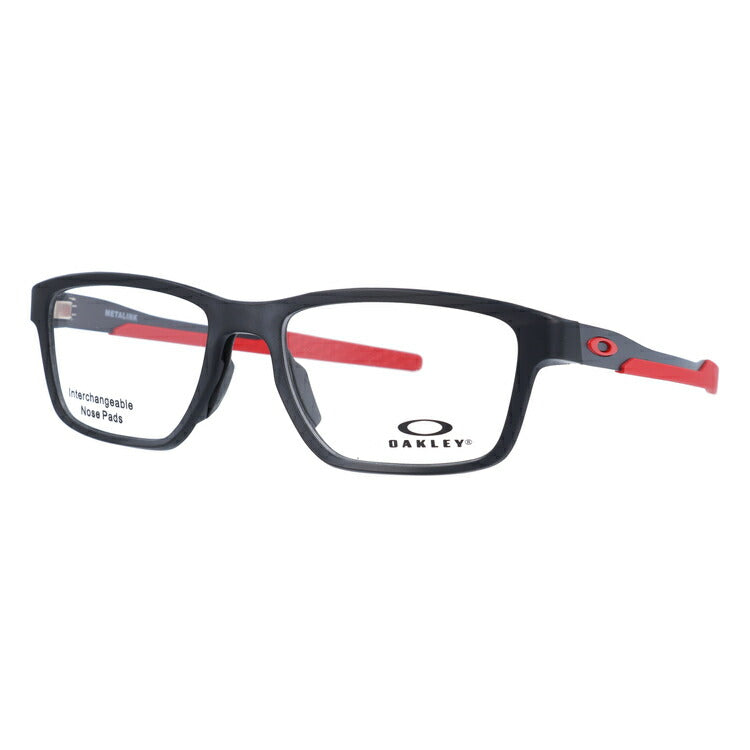 オークリー 眼鏡 フレーム OAKLEY メガネ METALINK メタリンク OX8153-0653 53 レギュラーフィット スクエア型 スポーツ メンズ レディース 度付き 度なし 伊達 ダテ めがね 老眼鏡 サングラス ラッピング無料