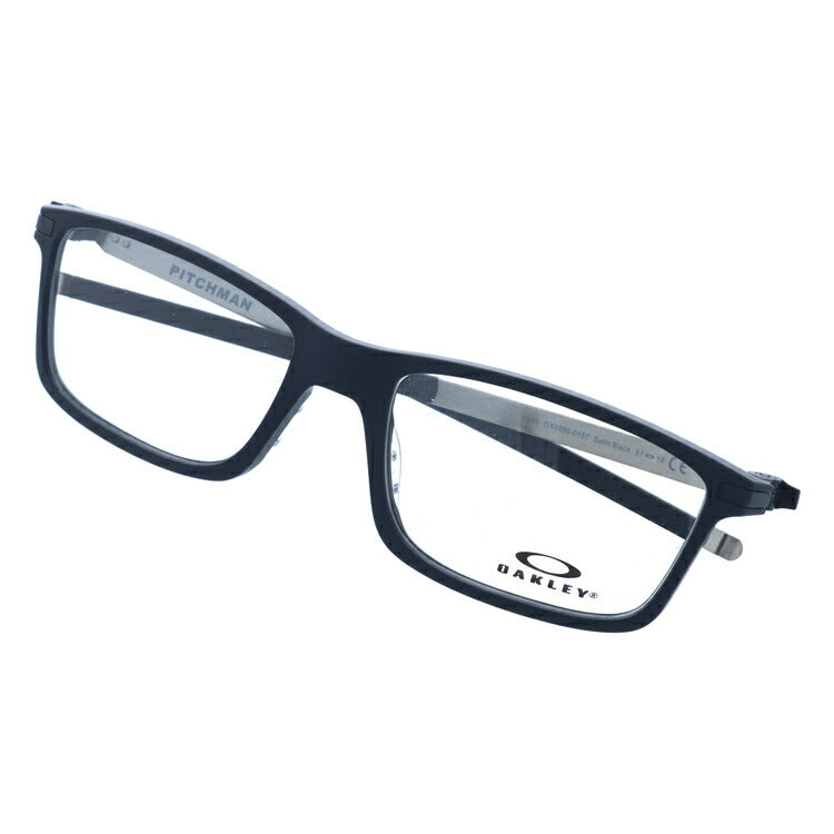 オークリー メガネフレーム ピッチマン 伊達メガネ レギュラーフィット OAKLEY PICHMAN OX8050-0157 57サイズ スクエア ユニセックス メンズ レディース めがね ラッピング無料
