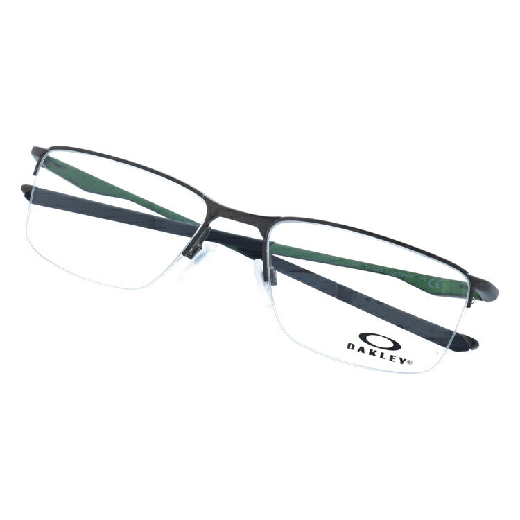 オークリー メガネフレーム ソケット5.5 伊達メガネ OAKLEY SOCKET5.5 OX3218-0256 56サイズ スクエア ユニセックス メンズ レディース レギュラーフィット(調整可能ノーズパッド)