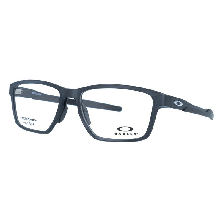 オークリー メガネフレーム メタリンク 伊達メガネ レギュラーフィット OAKLEY METALINK OX8153-0157 57サイズ スクエア ユニセックス メンズ レディース