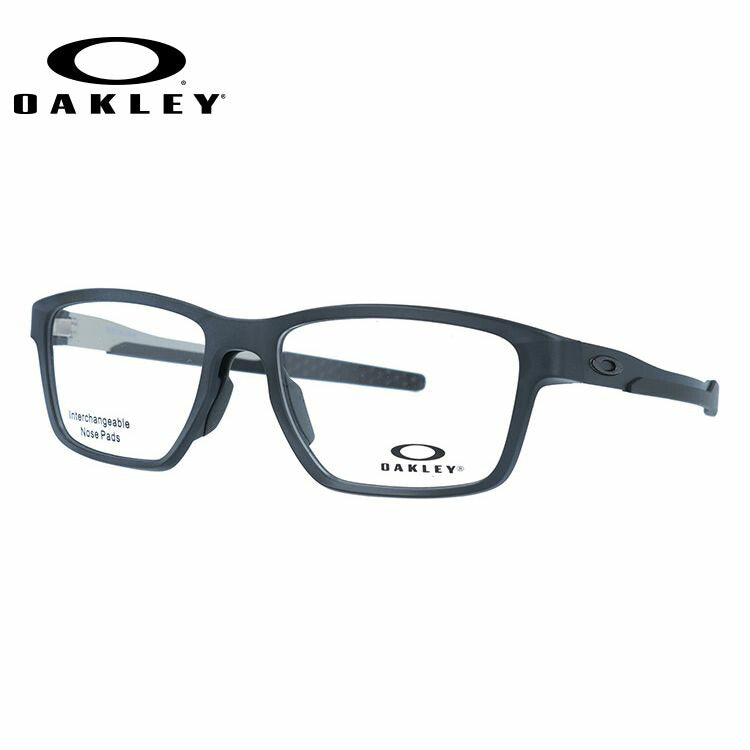オークリー メガネフレーム メタリンク 伊達メガネ レギュラーフィット OAKLEY METALINK OX8153-1055 55サイズ スクエア ユニセックス メンズ レディース