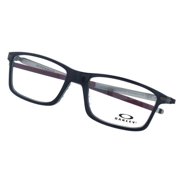 オークリー メガネフレーム ピッチマン 伊達メガネ レギュラーフィット OAKLEY PITCHMAN OX8050-0557 57サイズ スクエア ユニセックス メンズ レディース