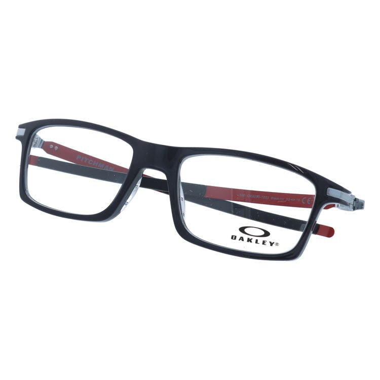 オークリー メガネフレーム ピッチマン 伊達メガネ レギュラーフィット OAKLEY PITCHMAN OX8050-1553 53サイズ スクエア ユニセックス メンズ レディース