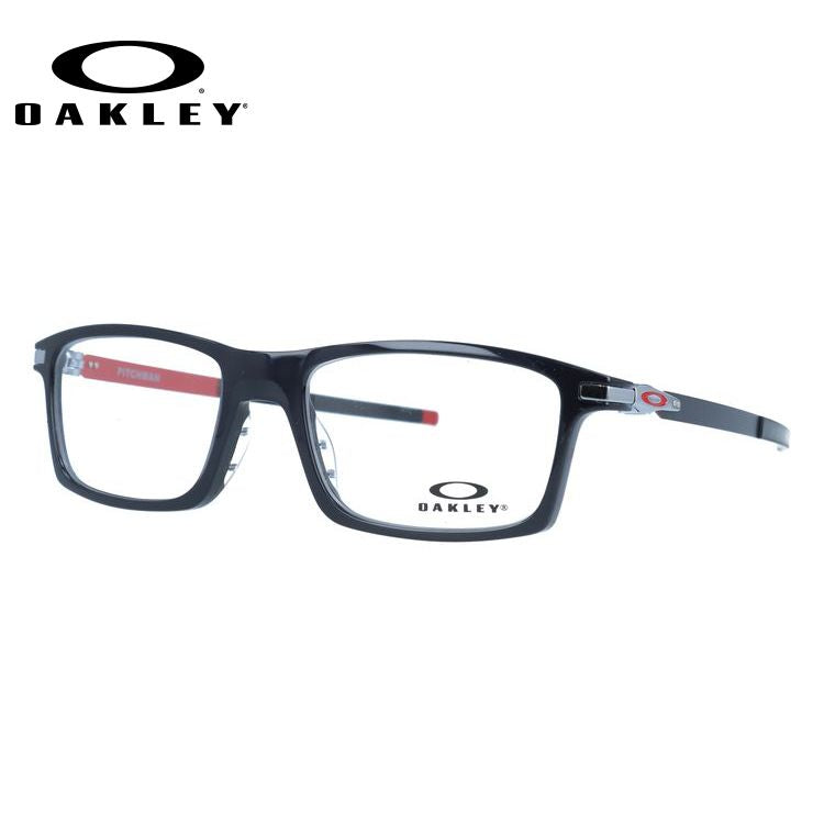 オークリー メガネフレーム ピッチマン 伊達メガネ レギュラーフィット OAKLEY PITCHMAN OX8050-1553 53サイズ スクエア ユニセックス メンズ レディース
