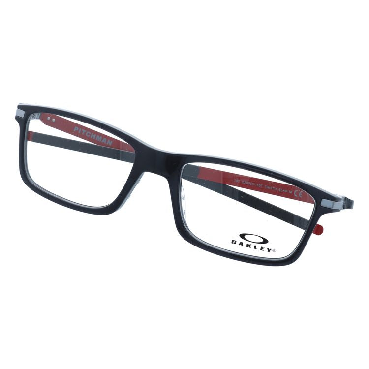 オークリー メガネフレーム ピッチマン 伊達メガネ レギュラーフィット OAKLEY PITCHMAN OX8050-1555 55サイズ スクエア ユニセックス メンズ レディース