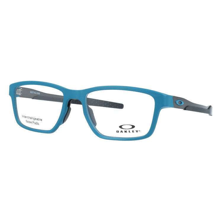 オークリー メガネフレーム メタリンク 伊達メガネ アジアンフィット OAKLEY METALINK OX8153-1253 53サイズ スクエア型 ユニセックス メンズ レディース