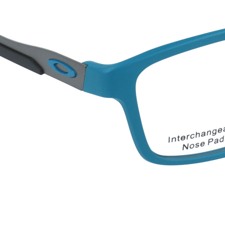 【選べる15色 ライトカラーレンズ】オークリー メガネフレーム メタリンク 伊達メガネ アジアンフィット OAKLEY METALINK OX8153-1255 55サイズ スクエア型 ユニセックス メンズ レディース【海外正規品】