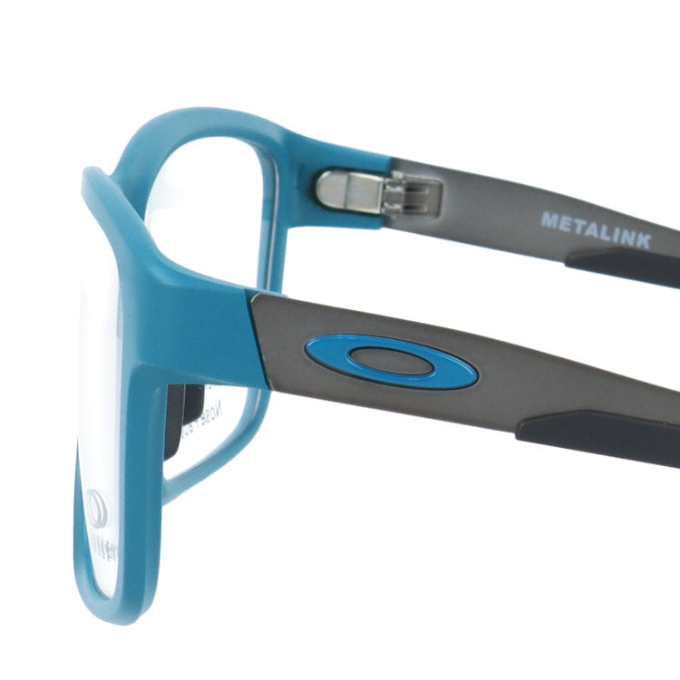 【選べる15色 ライトカラーレンズ】オークリー メガネフレーム メタリンク 伊達メガネ アジアンフィット OAKLEY METALINK OX8153-1257 57サイズ スクエア型 ユニセックス メンズ レディース【海外正規品】