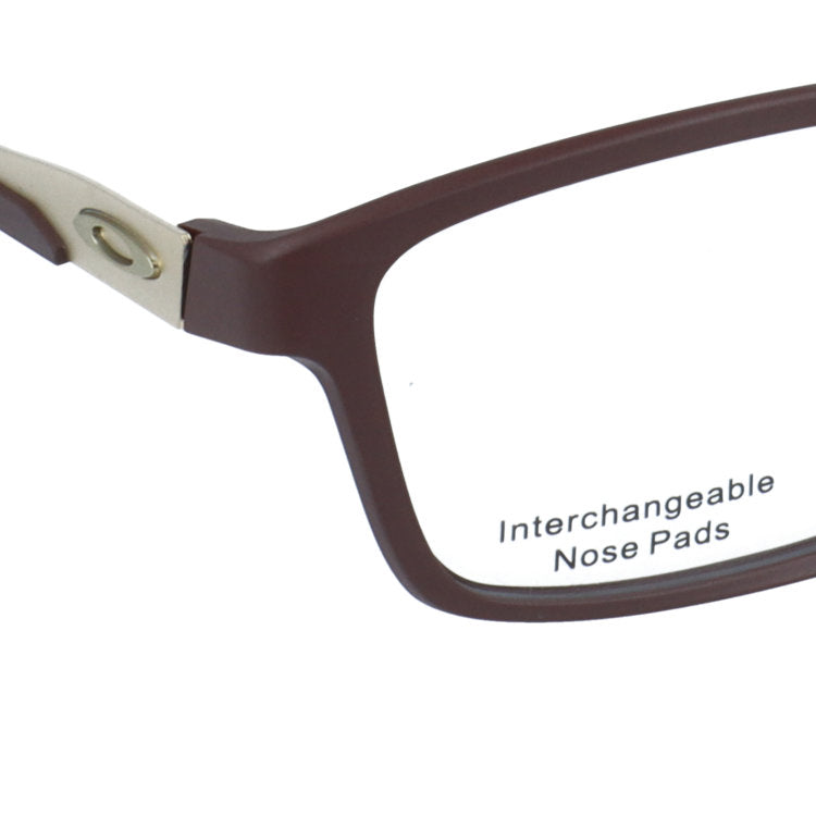 【選べる15色 ライトカラーレンズ】オークリー メガネフレーム メタリンク 伊達メガネ アジアンフィット OAKLEY METALINK OX8153-1457 57サイズ スクエア型 ユニセックス メンズ レディース【海外正規品】