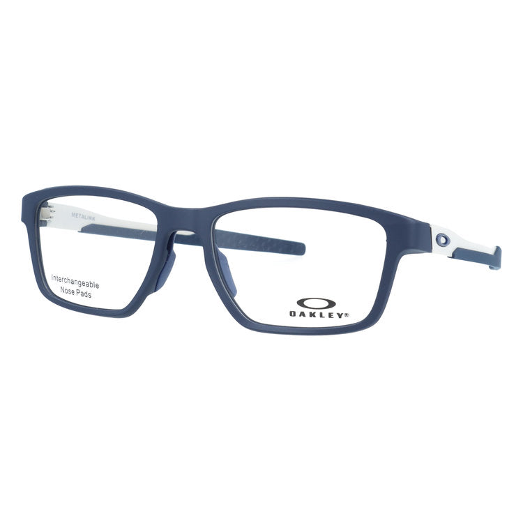 オークリー メガネフレーム メタリンク 伊達メガネ アジアンフィット OAKLEY METALINK OX8153-1655 55サイズ スクエア型 ユニセックス メンズ レディース