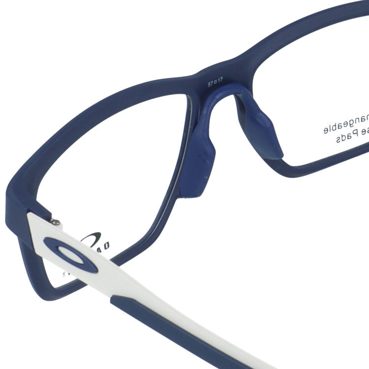 【選べる15色 ライトカラーレンズ】オークリー メガネフレーム メタリンク 伊達メガネ アジアンフィット OAKLEY METALINK OX8153-1657 57サイズ スクエア型 ユニセックス メンズ レディース【海外正規品】