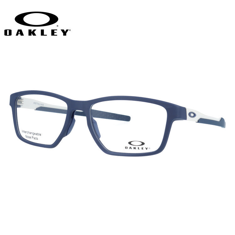 オークリー メガネフレーム メタリンク 伊達メガネ アジアンフィット OAKLEY METALINK OX8153-1657 57サイズ スクエア型 ユニセックス メンズ レディース