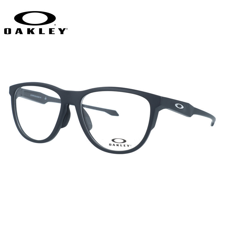 オークリー メガネフレーム アドミッションエー 伊達メガネ アジアンフィット OAKLEY ADMISSION A OX8056F-01 57サイズ ボストン型 大きめサイズ ビッグシルエット ローブリッジフィット ユニセックス メンズ レディース