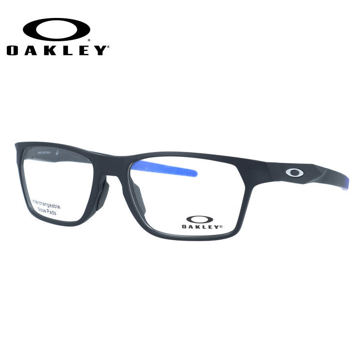 オークリー メガネフレーム ヘックスジェクター エー 伊達メガネ アジアンフィット OAKLEY HEX JECTOR (A) OX8174F-0854 54サイズ スクエア型 ベヨネッタメガネ 交換用ノーズパッド付き ローブリッジフィット ユニセックス メンズ レディース