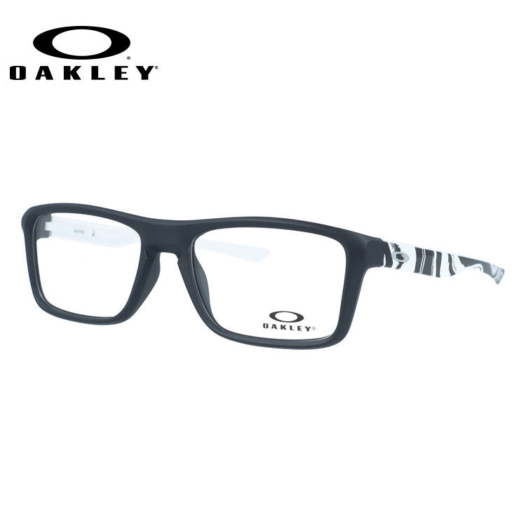 オークリー メガネフレーム ラフター 伊達メガネ レギュラーフィット OAKLEY RAFTER OX8178-0555 55サイズ スクエア型 マーブル模様 ベヨネッタメガネ ハイブリッジフィット ユニセックス メンズ レディース