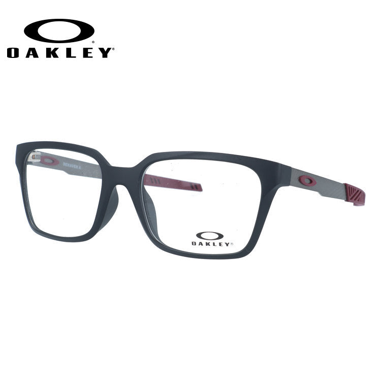 オークリー メガネフレーム ディヘヴン エー 伊達メガネ アジアンフィット OAKLEY DEHAVEN A OX8180F-0353 53サイズ ウェリントン型 ボーダー柄 ローブリッジフィット ユニセックス メンズ レディース