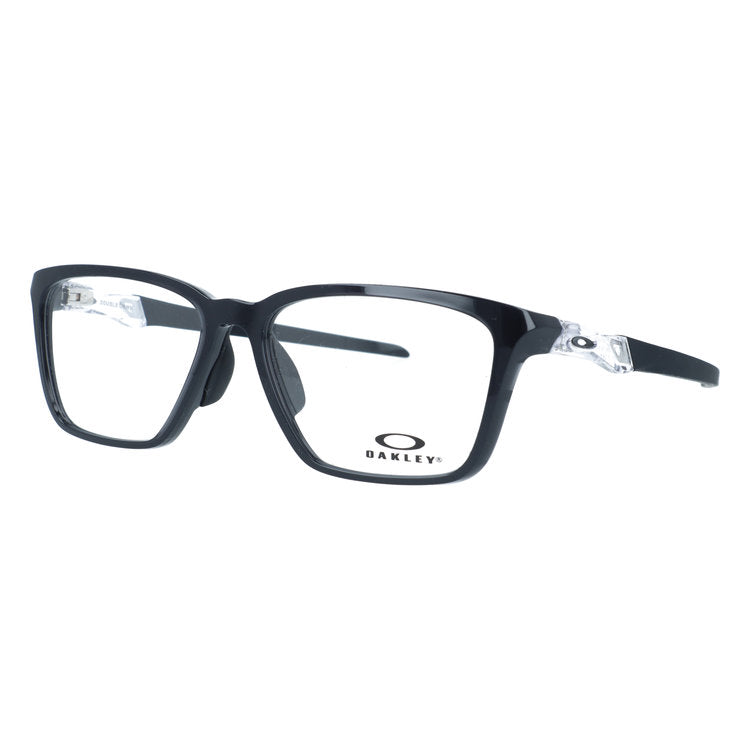 オークリー メガネフレーム ダブルダウン 伊達メガネ アジアンフィット OAKLEY DOUBLE DOWN OX8188D-04 56サイズ スクエア型 交換用パーツ 交換用イヤーソック付 ローブリッジフィット ユニセックス メンズ レディース