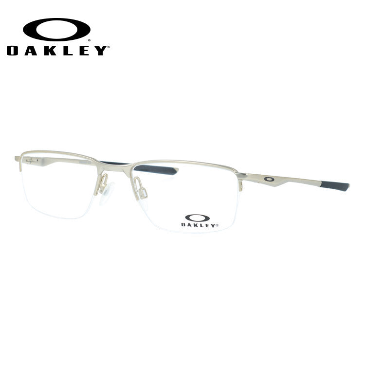 【訳あり・店頭展示品/外箱なし】 オークリー メガネフレーム ソケット5.5 伊達メガネ OAKLEY SOCKET5.5 OX3218-0952 52サイズ スクエア型 アウトレット品 バネ丁番で着脱スムーズ ユニセックス メンズ レディース