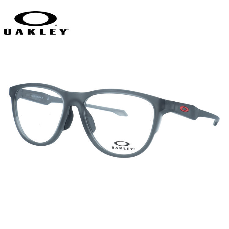 オークリー メガネフレーム アドミッションエー 伊達メガネ ローブリッジフィット OAKLEY ADMISSION A OX8056F-0255 55サイズ ウェリントン型 アジアンフィット 中顔面短縮眼鏡 ユニセックス メンズ レディース