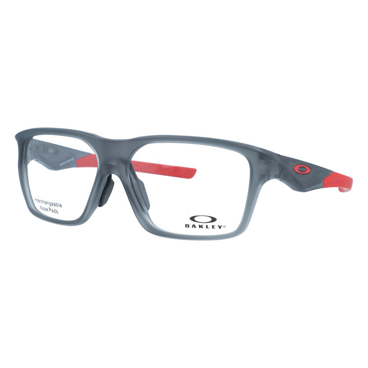 オークリー メガネフレーム ヴァーサフューズSQ 伊達メガネ ユニバーサルフィット OAKLEY VERSAFUSE SQ OX8201-0256 56サイズ スクエア型 交換パーツ付 ユニセックス メンズ レディース
