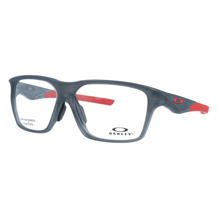 オークリー メガネフレーム ヴァーサフューズSQ 伊達メガネ ユニバーサルフィット OAKLEY VERSAFUSE SQ OX8201-0258 58サイズ スクエア型 交換パーツ付 ユニセックス メンズ レディース 大きめ