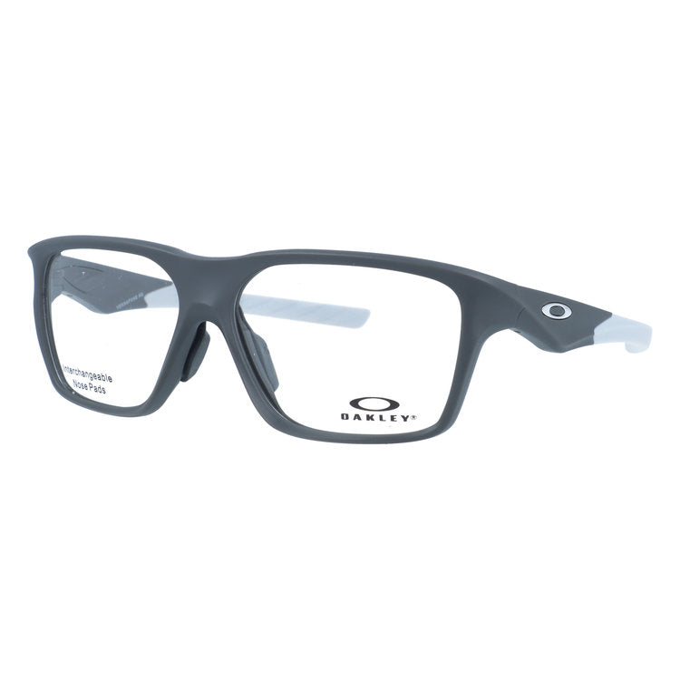 オークリー メガネフレーム ヴァーサフューズSQ 伊達メガネ ユニバーサルフィット OAKLEY VERSAFUSE SQ OX8201-0456 56サイズ スクエア型 交換パーツ付 ユニセックス メンズ レディース