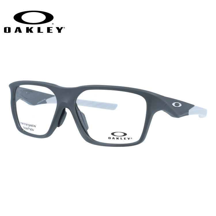 オークリー メガネフレーム ヴァーサフューズSQ 伊達メガネ ユニバーサルフィット OAKLEY VERSAFUSE SQ OX8201-0456 56サイズ スクエア型 交換パーツ付 ユニセックス メンズ レディース