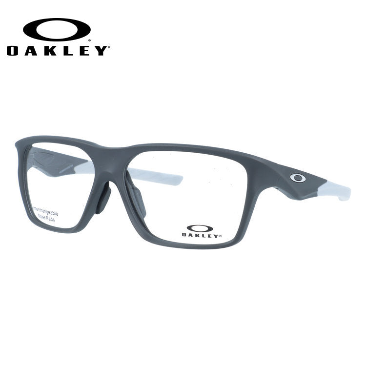 オークリー メガネフレーム ヴァーサフューズSQ 伊達メガネ ユニバーサルフィット OAKLEY VERSAFUSE SQ OX8201-0458 58サイズ スクエア型 交換パーツ付 ユニセックス メンズ レディース 大きめ
