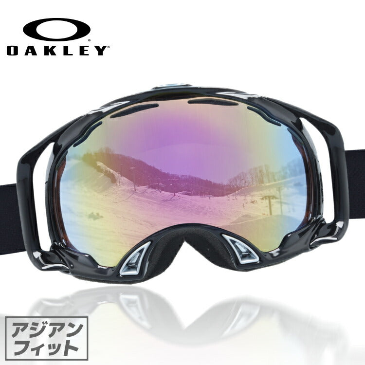 オークリー ゴーグル スプライス SPLICE OAKELY 57-243J アジアンフィット ミラーレンズ メンズ レディース 男女兼用 スキーゴーグル スノーボード 【VR50 Pink Iridium】 プレゼント