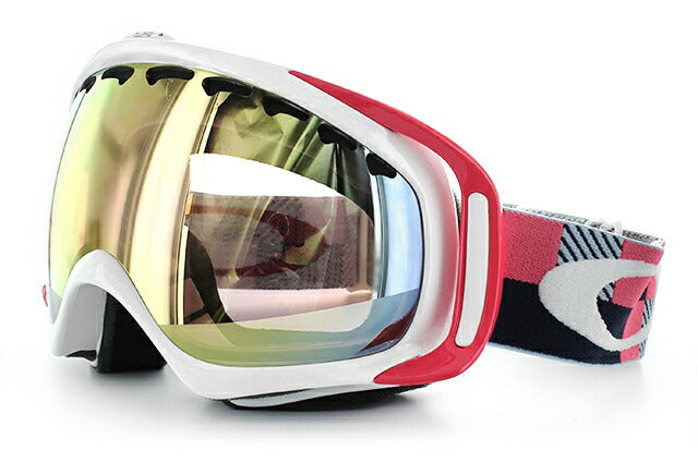 【訳あり】オークリー ゴーグル クローバー OAKLEY CROWBAR 57-794J アジアンフィット ミラーレンズ メンズ レディース 男女兼用 スキーゴーグル スノーボード