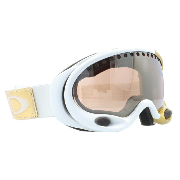 【訳あり】オークリー ゴーグル Aフレーム OAKLEY A FRAME 57-821 レギュラーフィット ミラーレンズ メンズ レディース 男女兼用 シグネチャー スキーゴーグル スノーボード 【Gold Iridium】 プレゼント
