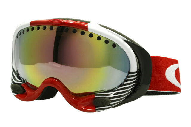 オークリー ゴーグル Aフレーム OAKLEY A FRAME 59-234J アジアンフィット ミラーレンズ メンズ レディース 男女兼用 シグネチャー スキーゴーグル スノーボード 【VR50 Pink Iridium】 プレゼント