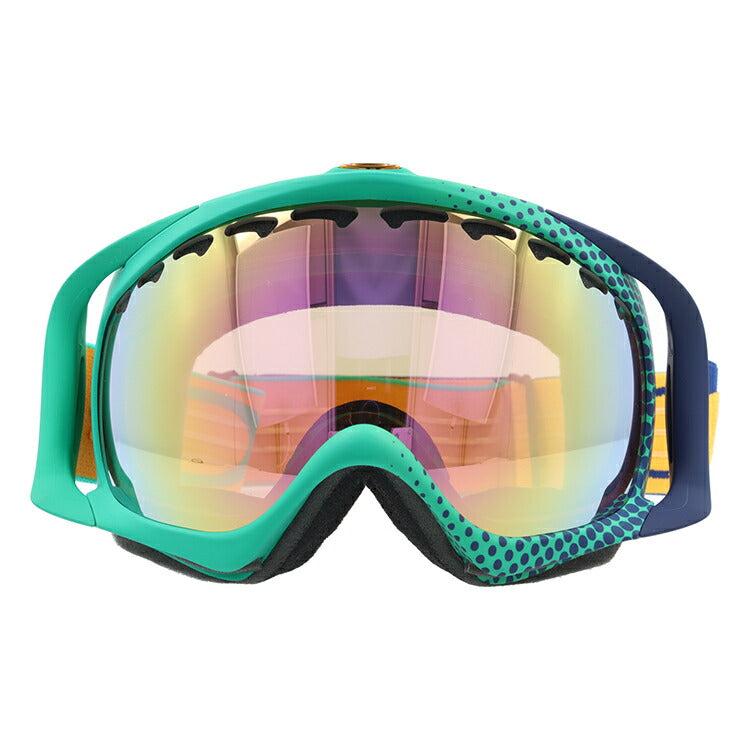 【訳あり】オークリー ゴーグル クローバー OAKLEY CROWBAR 59-169J アジアンフィット ミラーレンズ メンズ レディース 男女兼用 スキーゴーグル スノーボード 【VR50 Pink Iridium】 プレゼント