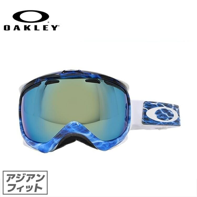 オークリー ゴーグル エレベート ELEVATE OAKELY 59-168J アジアンフィット ミラーレンズ メンズ レディース 男女兼用 スキーゴーグル スノーボード 【Emerald Iridium】 プレゼント