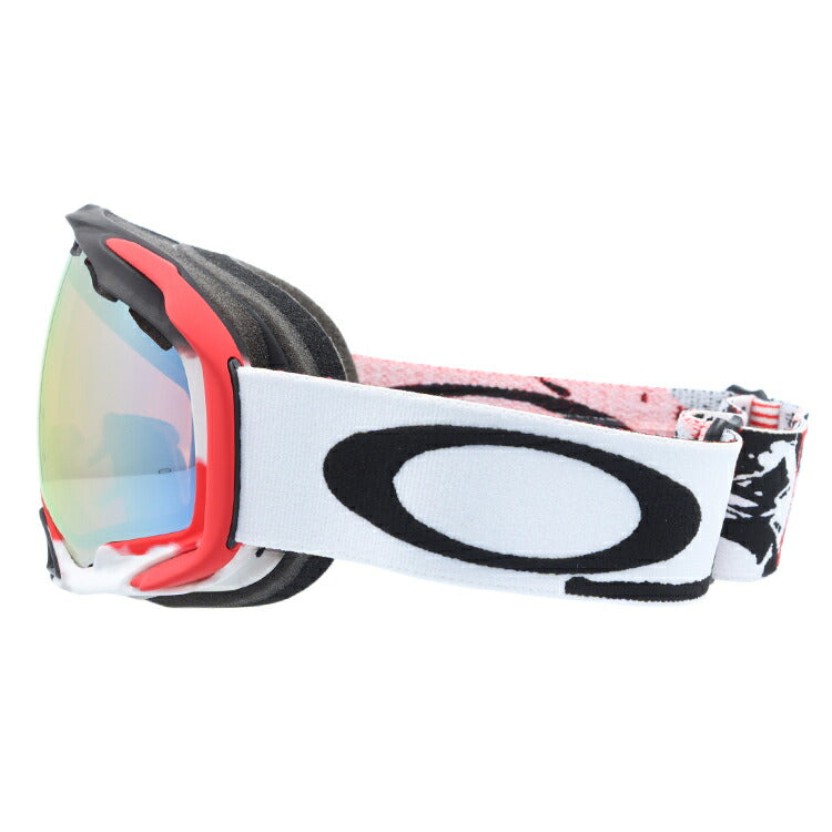 【訳あり】オークリー スノーゴーグル OAKLEY SPLICE スプライス アジアンフィット 59-278J ミラー 球面ダブルレンズ メンズ レディース 曇り止め スポーツ スノーボード スキー 紫外線 UVカット 雪 冬 ブランド ギフト プレゼント