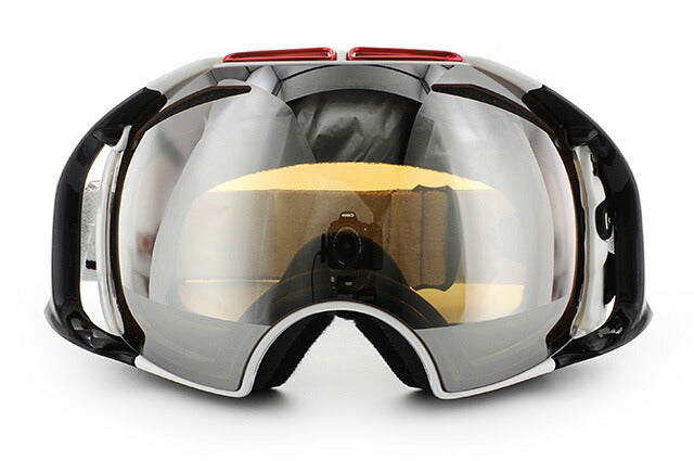 オークリー ゴーグル エアブレイク OAKLEY AIRBRAKE エアーブレイク 59-281 レギュラーフィット ミラーレンズ メンズ レディース 男女兼用 シグネチャー スキーゴーグル スノーボード 【Black Iridium】 プレゼント