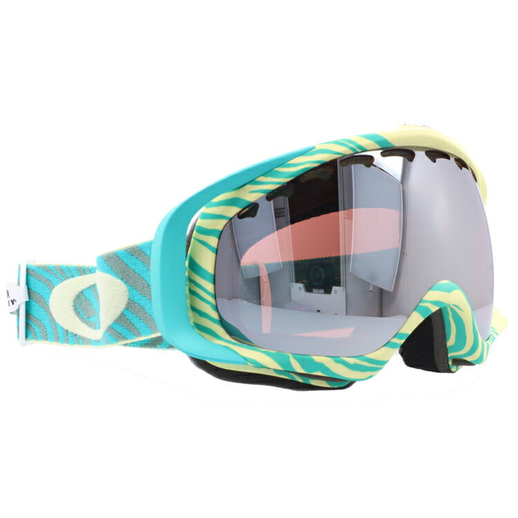 オークリー ゴーグル クローバー OAKLEY CROWBAR 59-549J アジアンフィット ミラーレンズ メンズ レディース 男女兼用 スキーゴーグル スノーボード 【Black Rose Iridium】 プレゼント