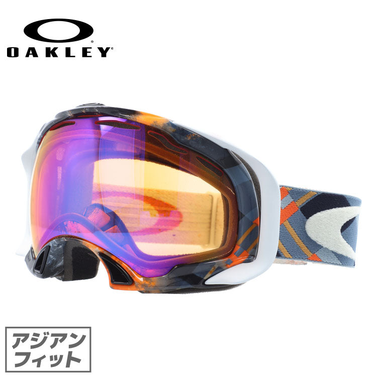 オークリー ゴーグル スプライス SPLICE OAKELY 59-507J アジアンフィット メンズ レディース 男女兼用 シグネチャー スキーゴーグル スノーボード 【Hi Persimmon】 プレゼント