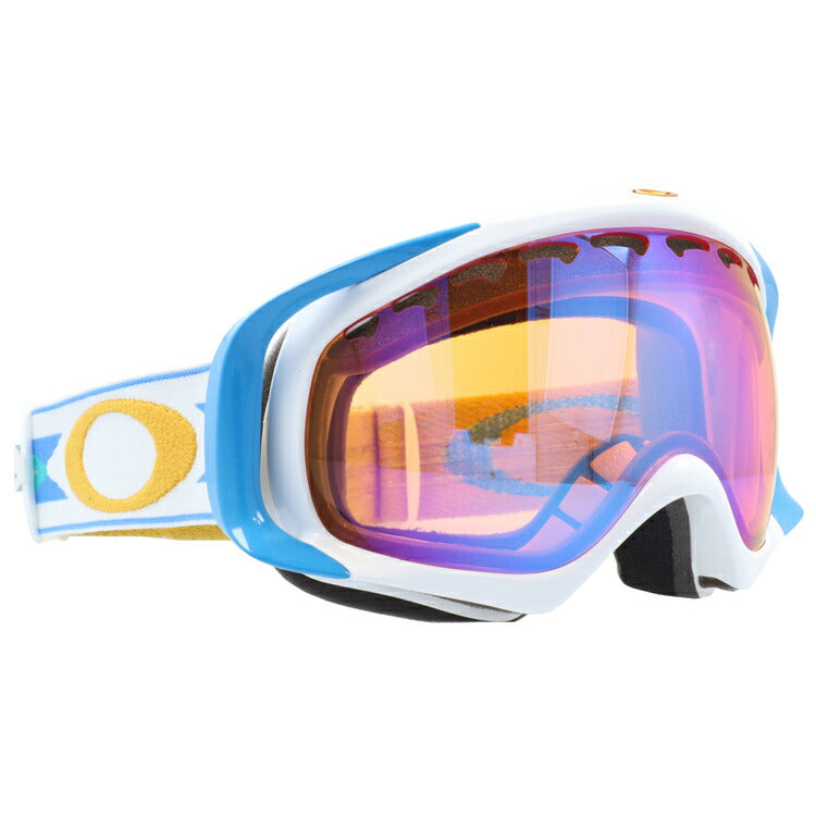 【訳あり】オークリー ゴーグル クローバー OAKLEY CROWBAR 59-544J アジアンフィット メンズ レディース 男女兼用 シグネチャー スキーゴーグル スノーボード 【Hi Persimmon】 プレゼント