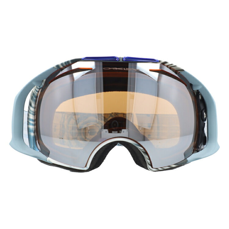 オークリー ゴーグル エアブレイク OAKLEY AIRBRAKE エアーブレイク 59-480J アジアンフィット ミラーレンズ メンズ レディース 男女兼用 スキーゴーグル スノーボード 【Black Iridium】 プレゼント