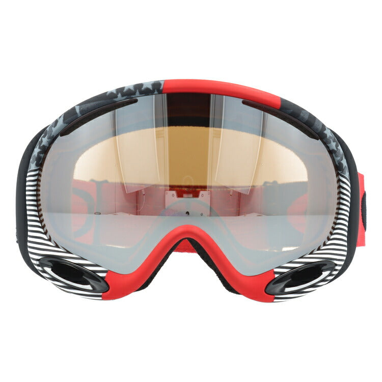 オークリー ゴーグル Aフレーム2.0 OAKLEY A FRAME 2.0 59-652J アジアンフィット ミラーレンズ メンズ レディース 男女兼用 シグネチャー スキーゴーグル スノーボード 【Black Iridium】 プレゼント