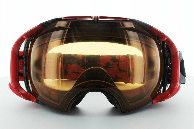 【訳あり】オークリー ゴーグル エアブレイク OAKLEY AIRBRAKE エアーブレイク 59-482J アジアンフィット ミラーレンズ メンズ レディース 男女兼用 シグネチャー スキーゴーグル スノーボード 【Black Rose Iridium】 プレゼント