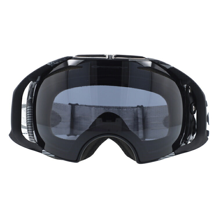 【訳あり】オークリー ゴーグル エアブレイク OAKLEY AIRBRAKE エアーブレイク 59-692J アジアンフィット メンズ レディース 男女兼用 シグネチャー スキーゴーグル スノーボード 【Dark Grey】 プレゼント