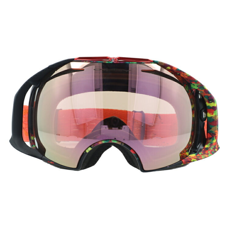 オークリー ゴーグル エアブレイク OAKLEY AIRBRAKE エアーブレイク 59-484J アジアンフィット ミラーレンズ メンズ レディース 男女兼用 シグネチャー スキーゴーグル スノーボード 【VR50 Pink Iridium】 プレゼント