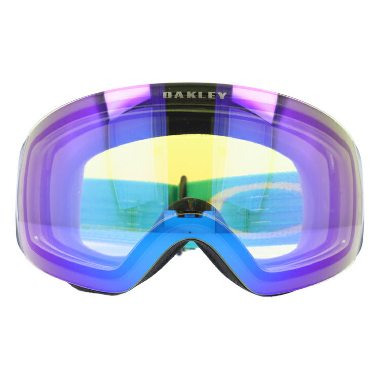 【眼鏡対応】オークリー ゴーグル フライトデッキ XM(M) OAKLEY FLIGHT DECK XM(M) OO7064-15 アジアンフィット ミラーレンズ メンズ レディース 男女兼用 スキー スノボ リムレス 【HI Yellow Iridium】 プレゼント